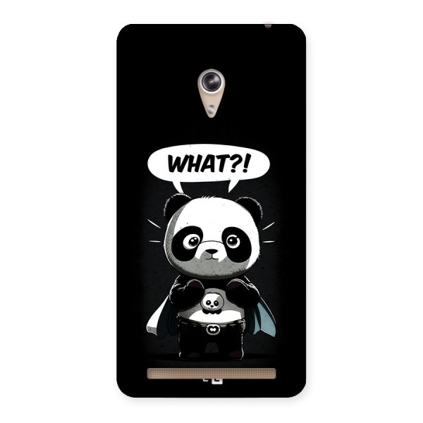 Panda What Confused Back Case for Zenfone 6