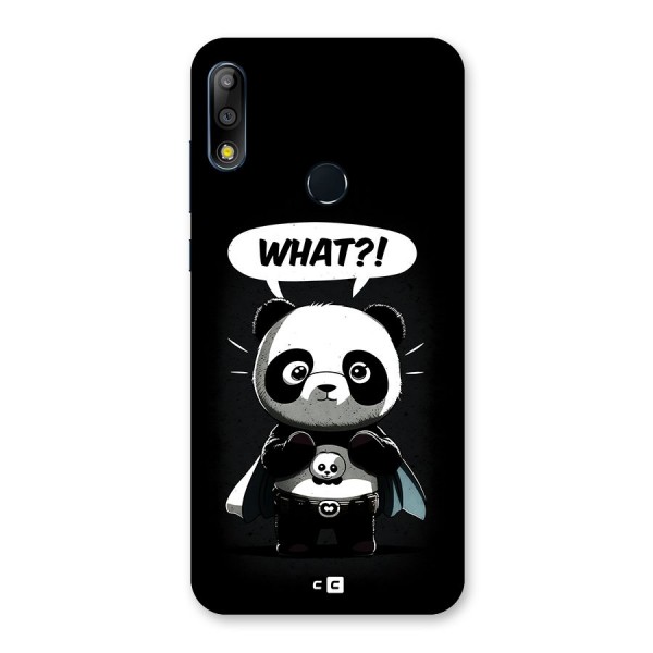 Panda What Confused Back Case for Zenfone Max Pro M2