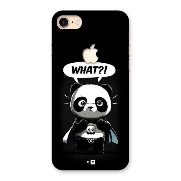 Panda What Confused Back Case for iPhone 7 Apple Cut