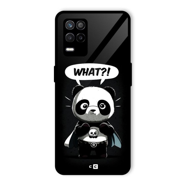 Panda What Confused Glass Back Case for Realme 9 5G