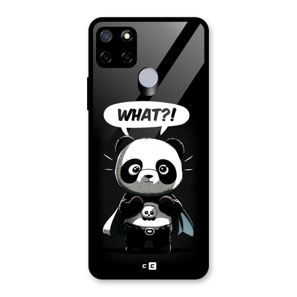 Panda What Confused Glass Back Case for Realme C12