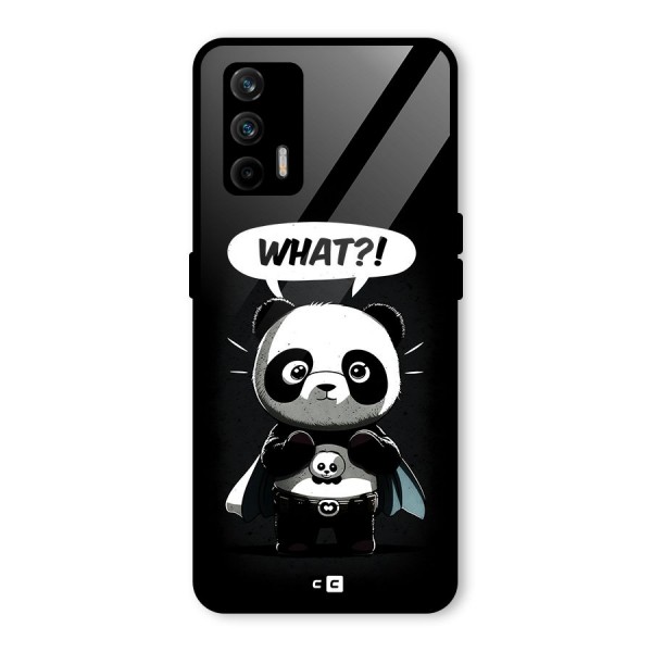 Panda What Confused Glass Back Case for Realme GT 5G