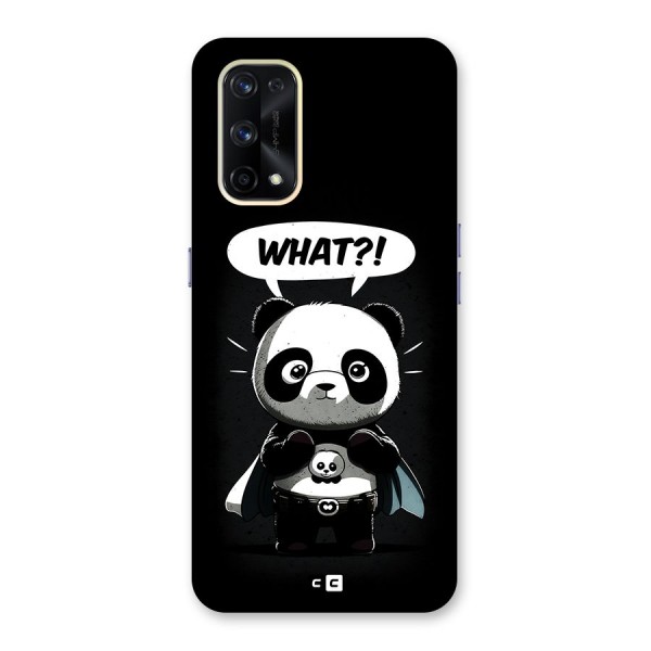 Panda What Confused Glass Back Case for Realme X7 Pro