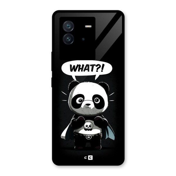 Panda What Confused Glass Back Case for Vivo iQOO Neo 6 5G