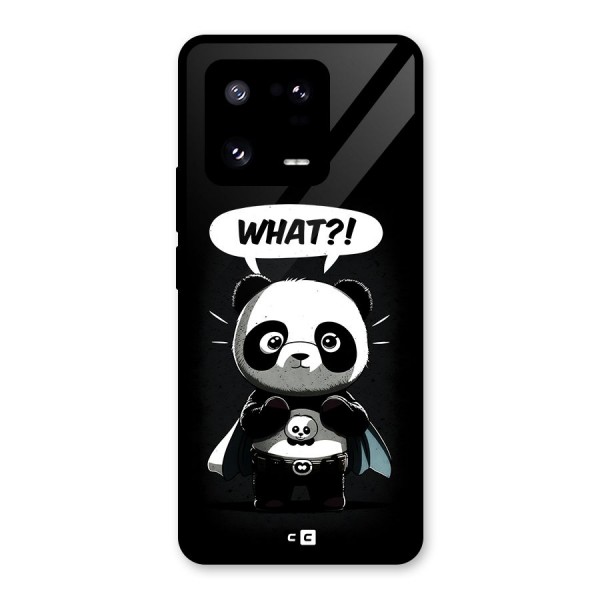 Panda What Confused Glass Back Case for Xiaomi 13 Pro