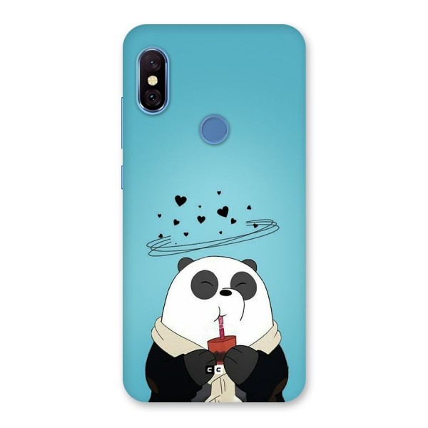 Pandaa Ji Back Case for Redmi Note 6 Pro