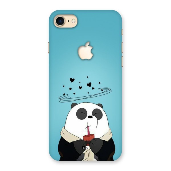 Pandaa Ji Back Case for iPhone 7 Apple Cut