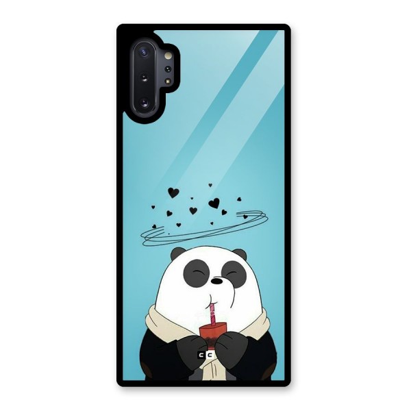 Pandaa Ji Glass Back Case for Galaxy Note 10 Plus