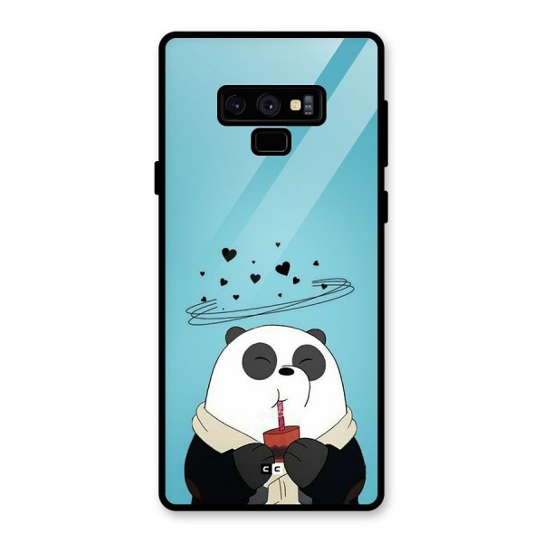 Pandaa Ji Glass Back Case for Galaxy Note 9