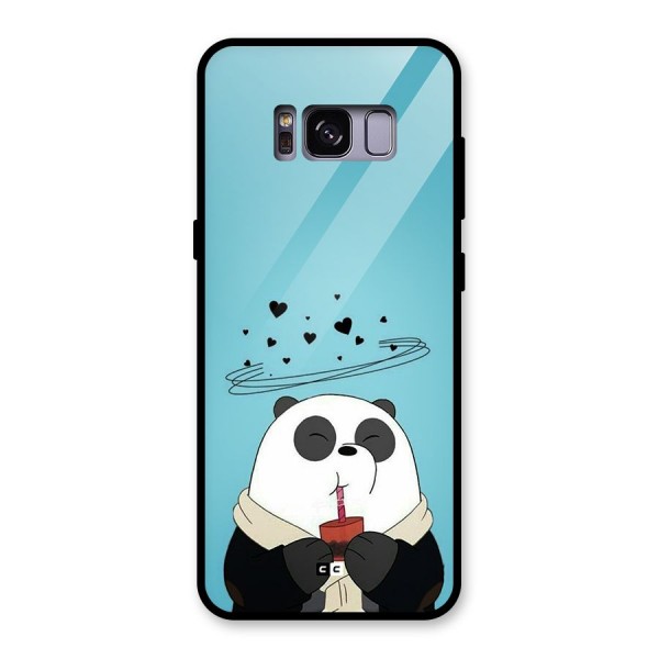 Pandaa Ji Glass Back Case for Galaxy S8