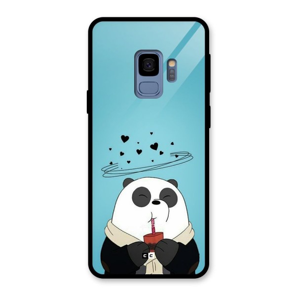 Pandaa Ji Glass Back Case for Galaxy S9