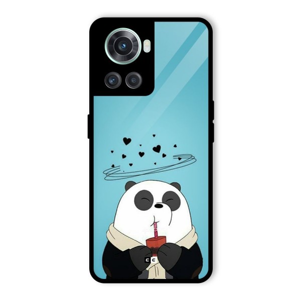 Pandaa Ji Glass Back Case for OnePlus 10R