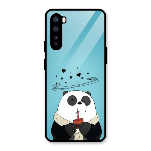 Pandaa Ji Glass Back Case for OnePlus Nord