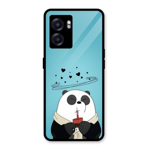 Pandaa Ji Glass Back Case for Oppo K10 (5G)