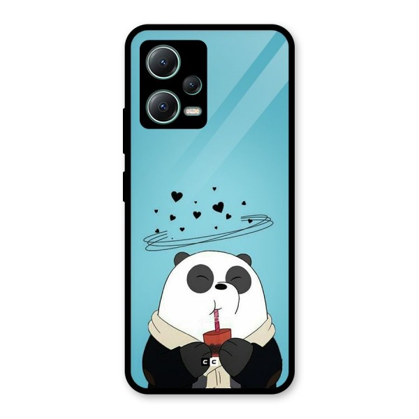 Pandaa Ji Glass Back Case for Poco X5