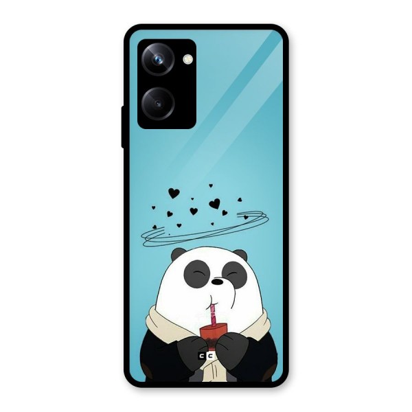 Pandaa Ji Glass Back Case for Realme 10 Pro