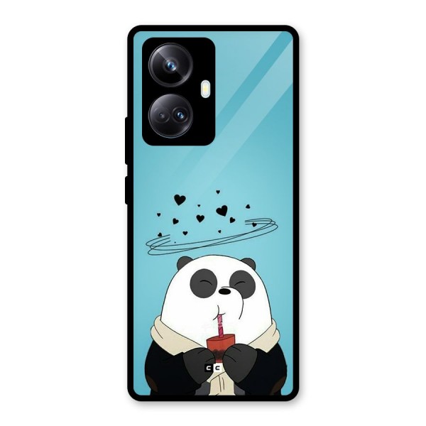 Pandaa Ji Glass Back Case for Realme 10 Pro Plus