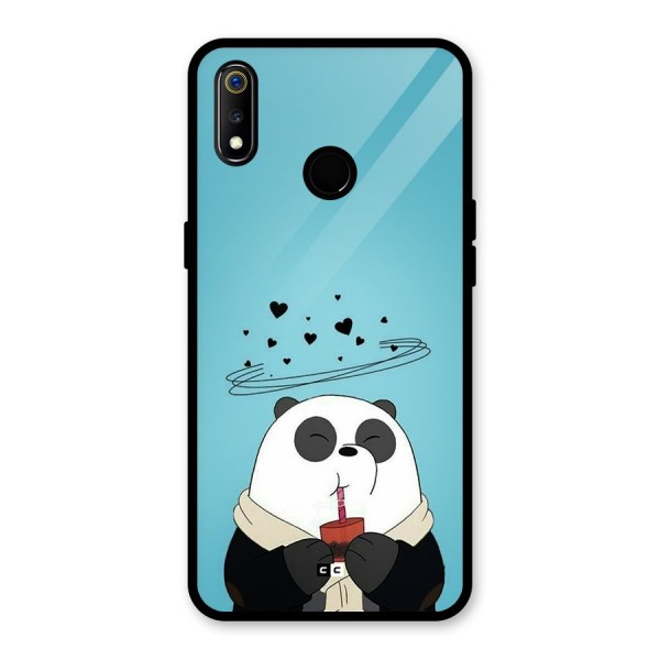 Pandaa Ji Glass Back Case for Realme 3