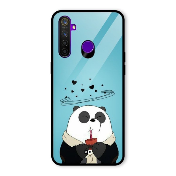 Pandaa Ji Glass Back Case for Realme 5 Pro