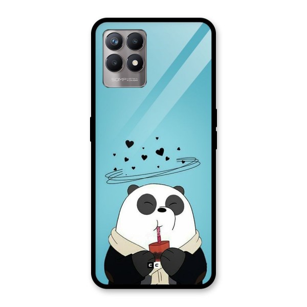 Pandaa Ji Glass Back Case for Realme 8i