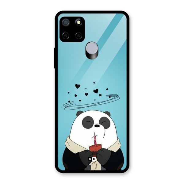 Pandaa Ji Glass Back Case for Realme C15