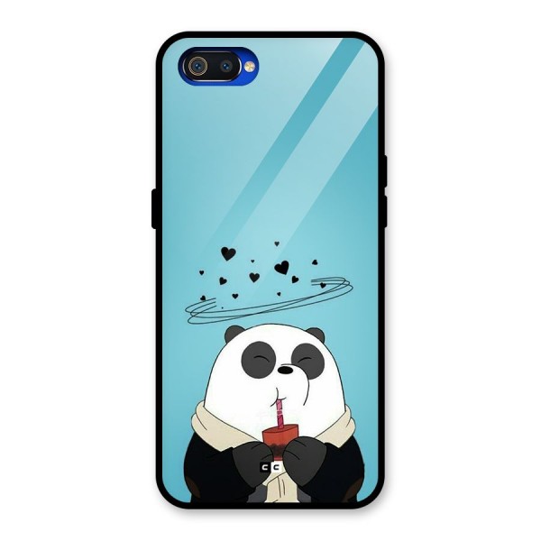 Pandaa Ji Glass Back Case for Realme C2