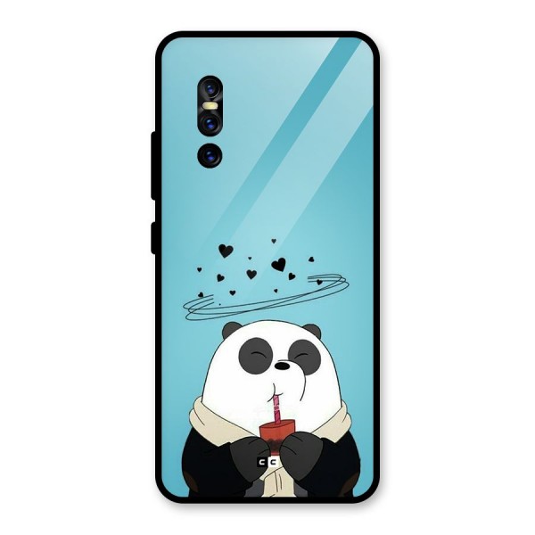 Pandaa Ji Glass Back Case for Vivo V15 Pro