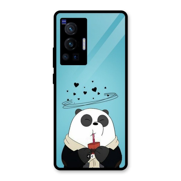 Pandaa Ji Glass Back Case for Vivo X70 Pro