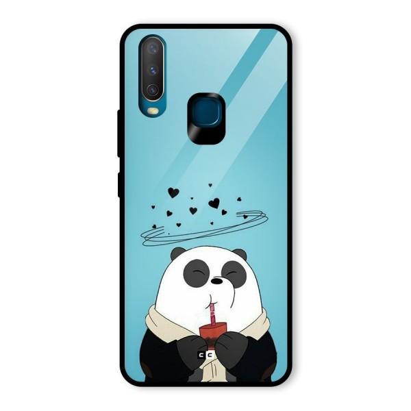 Pandaa Ji Glass Back Case for Vivo Y12