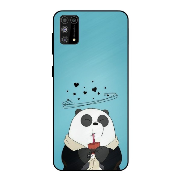 Pandaa Ji Metal Back Case for Galaxy M31