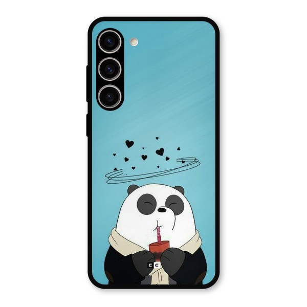 Pandaa Ji Metal Back Case for Galaxy S23 Plus