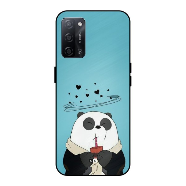 Pandaa Ji Metal Back Case for Oppo A53s 5G