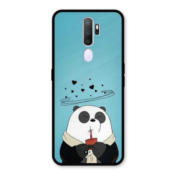 Pandaa Ji Metal Back Case for Oppo A9 (2020)