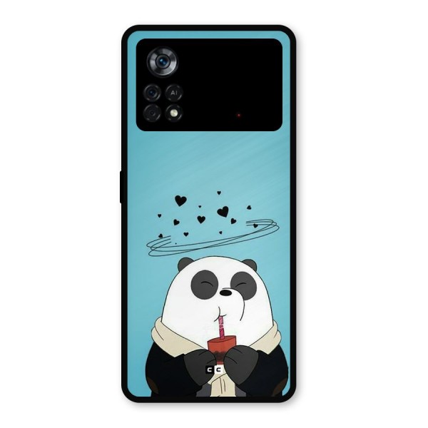 Pandaa Ji Metal Back Case for Poco X4 Pro 5G