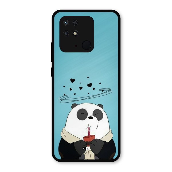 Pandaa Ji Metal Back Case for Redmi 10