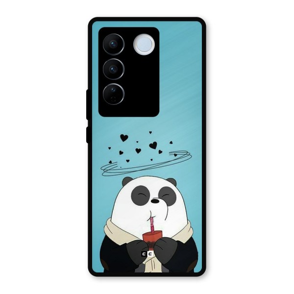 Pandaa Ji Metal Back Case for Vivo V27 Pro