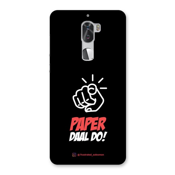 Paper Daal Do Black Back Case for Coolpad Cool 1
