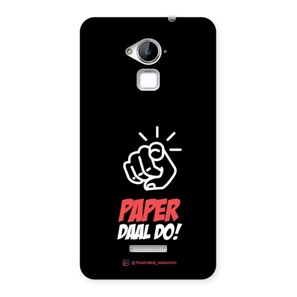 Paper Daal Do Black Back Case for Coolpad Note 3