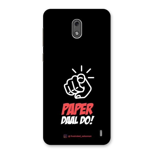 Paper Daal Do Black Back Case for Nokia 2