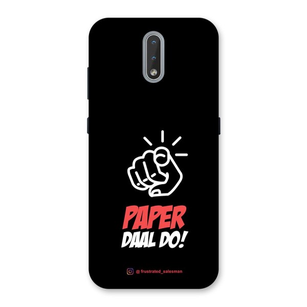 Paper Daal Do Black Back Case for Nokia 2.3