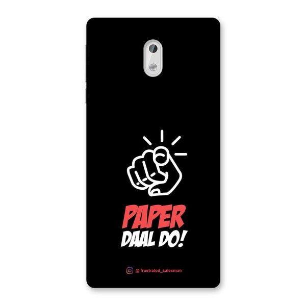 Paper Daal Do Black Back Case for Nokia 3