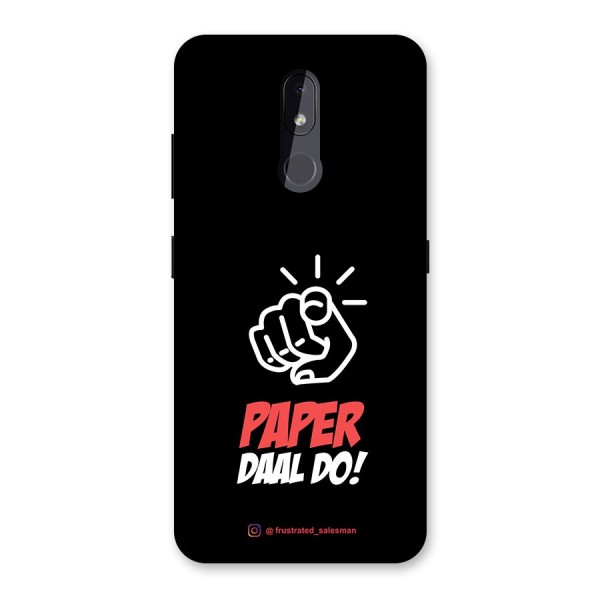 Paper Daal Do Black Back Case for Nokia 3.2