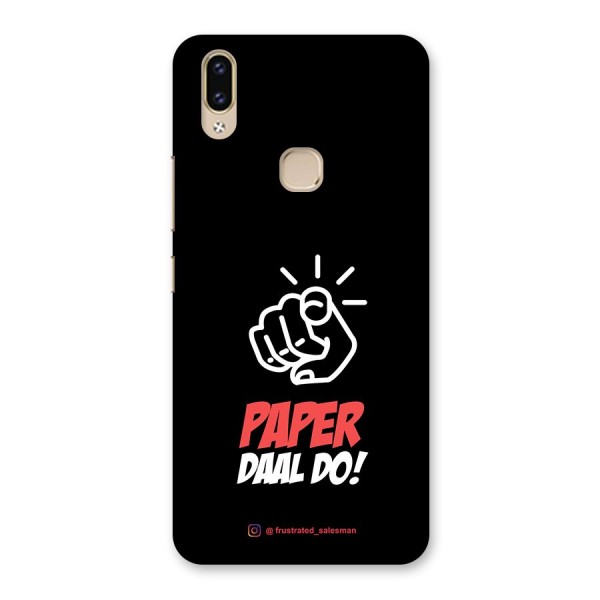 Paper Daal Do Black Back Case for Vivo V9