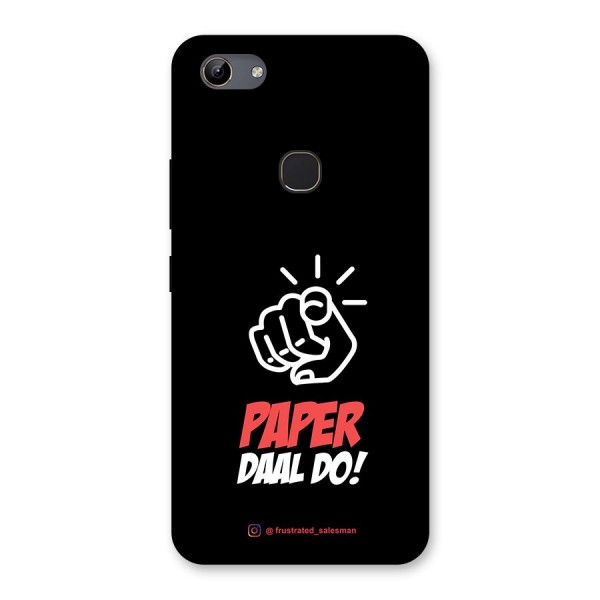 Paper Daal Do Black Back Case for Vivo Y81