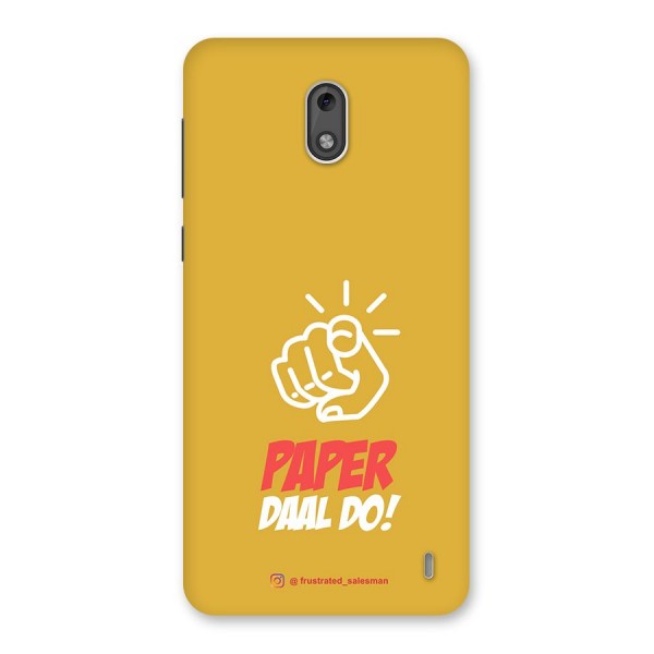 Paper Daal Do Mustard Yellow Back Case for Nokia 2