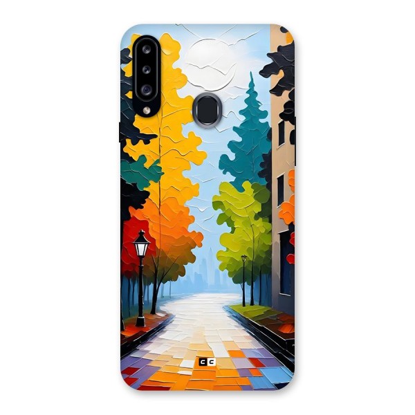 Paper Street Back Case for Galaxy A20s