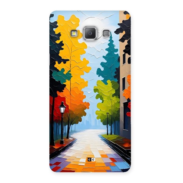 Paper Street Back Case for Galaxy A7