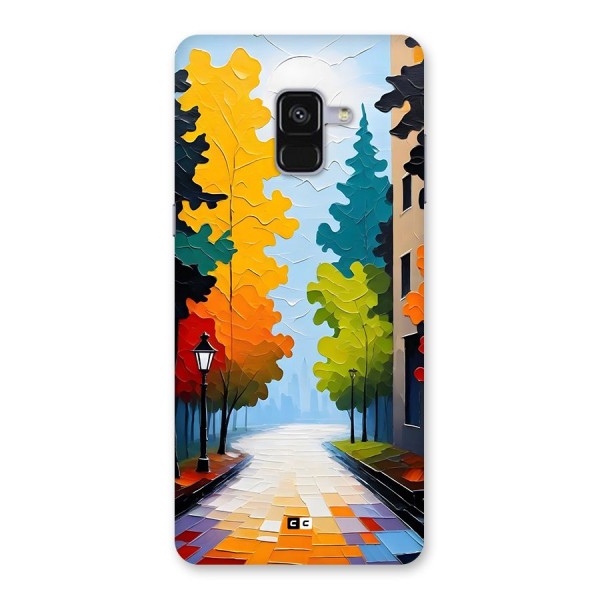 Paper Street Back Case for Galaxy A8 Plus