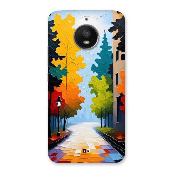 Paper Street Back Case for Moto E4 Plus