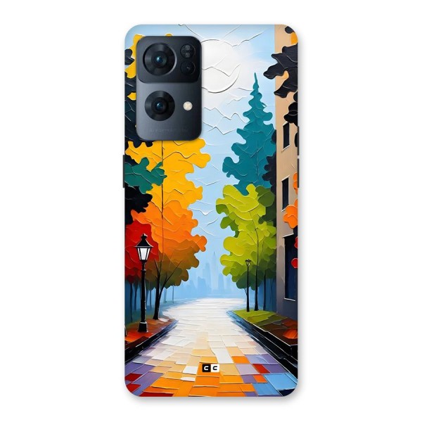 Paper Street Back Case for Oppo Reno7 Pro 5G